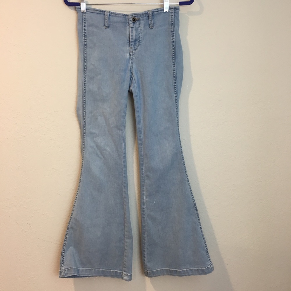 Free People bellbottom jeans size 26